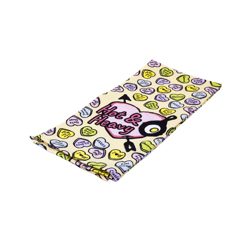 Lodge Castiron - Conversation Heart Dish Towel