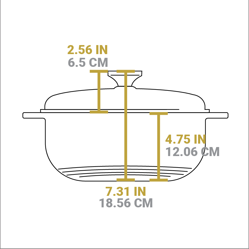 Lodge Castiron - Essential Enamel Dutch Oven - Image 4