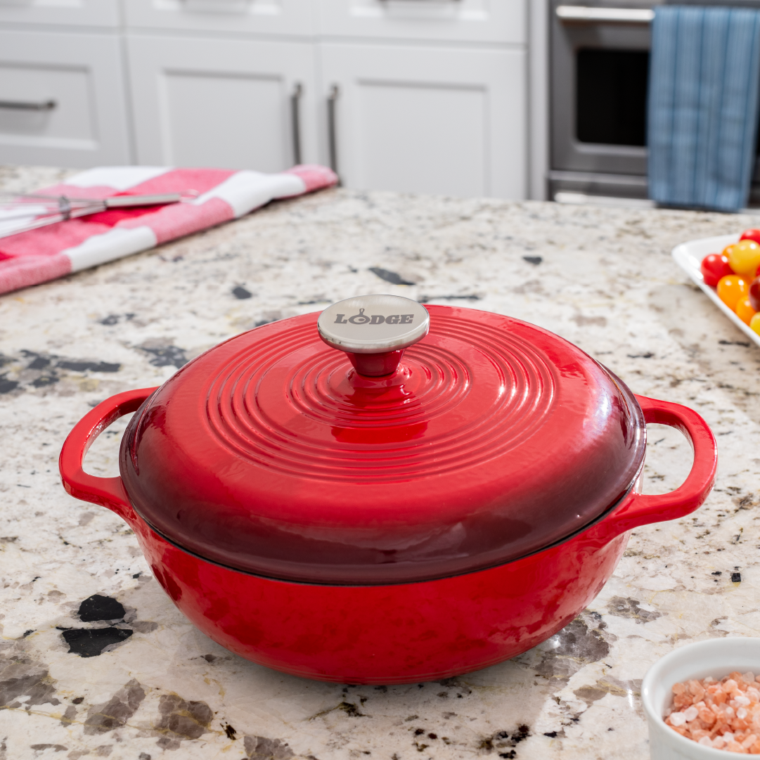 Lodge Castiron - Essential Enamel Dutch Oven - Image 161