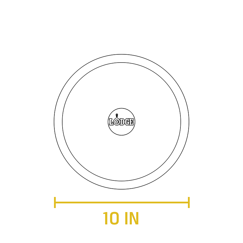 Lodge Ironware - Round Wood Underliner - Image 9