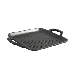 Lodge Castiron - Chef Collection 11 Inch Cast Iron Square Grill Topper
