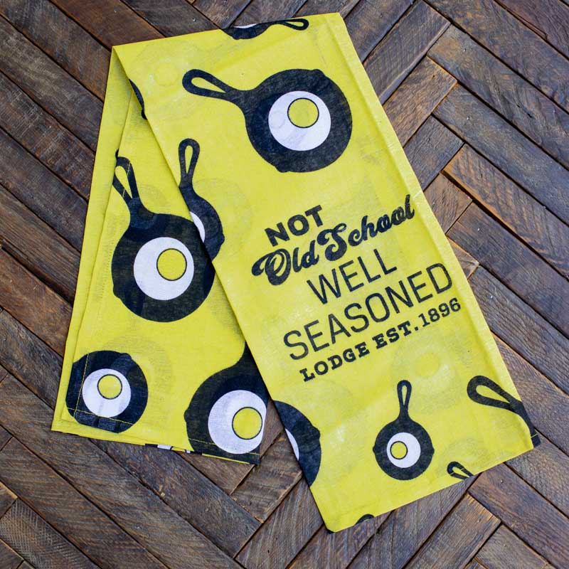 Lodge Ironware - Not Old School Well Seasoned Lodge Ironware - Dish Towel - Image 5
