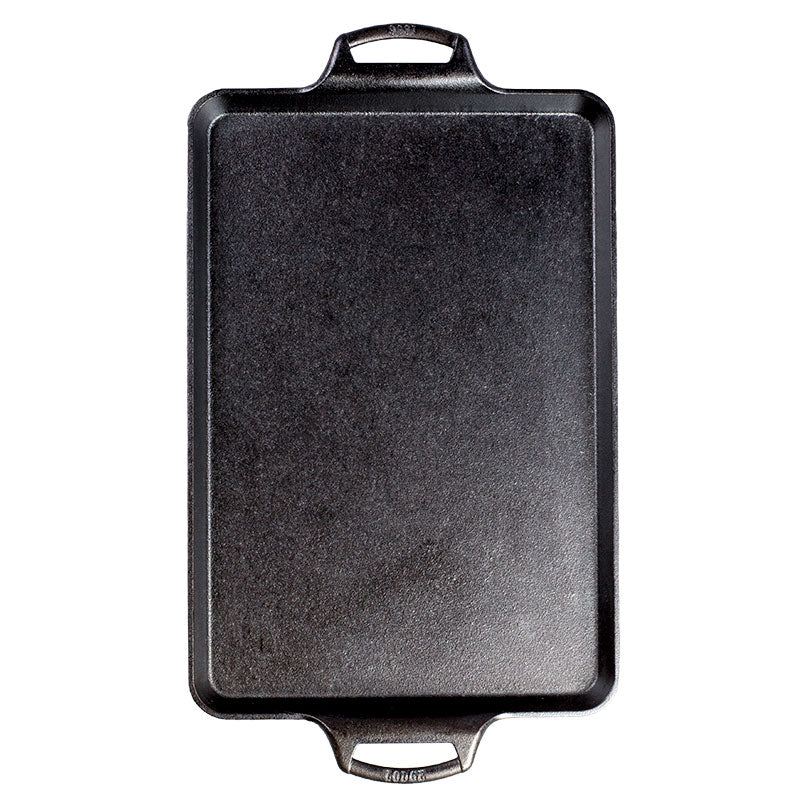 Lodge Castiron - 15.5 x 10.5 Inch Seasoned Cast Iron Baking Pan - Image 2