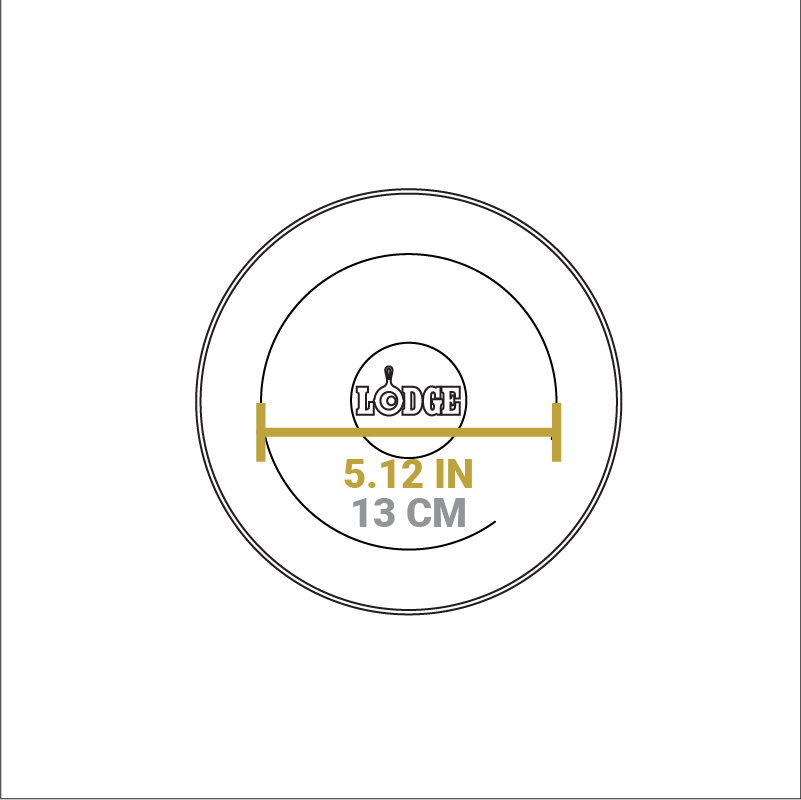 Lodge Ironware - Round Serving Griddle - Image 6