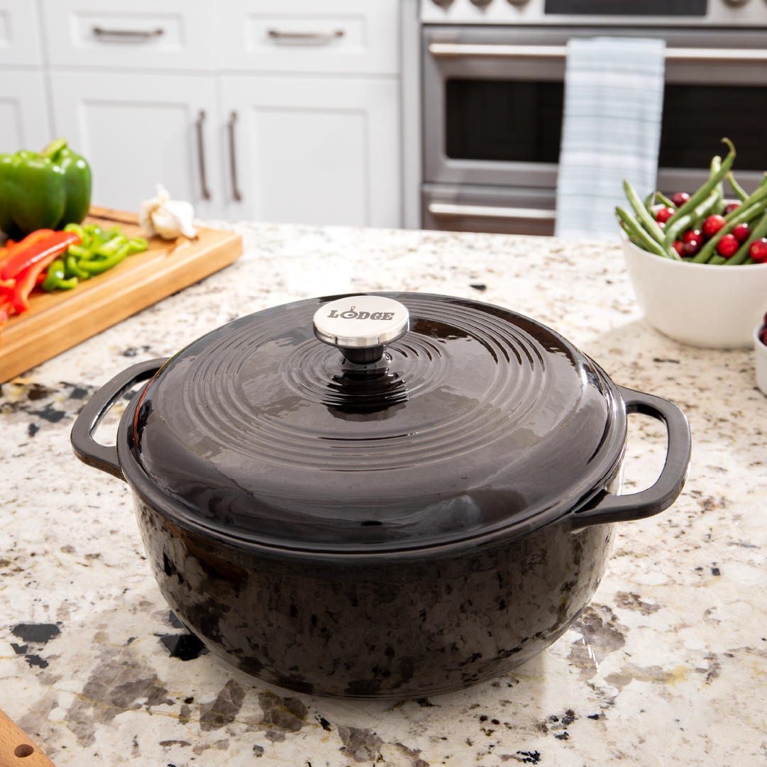 Lodge Castiron - Essential Enamel Dutch Oven - Image 46