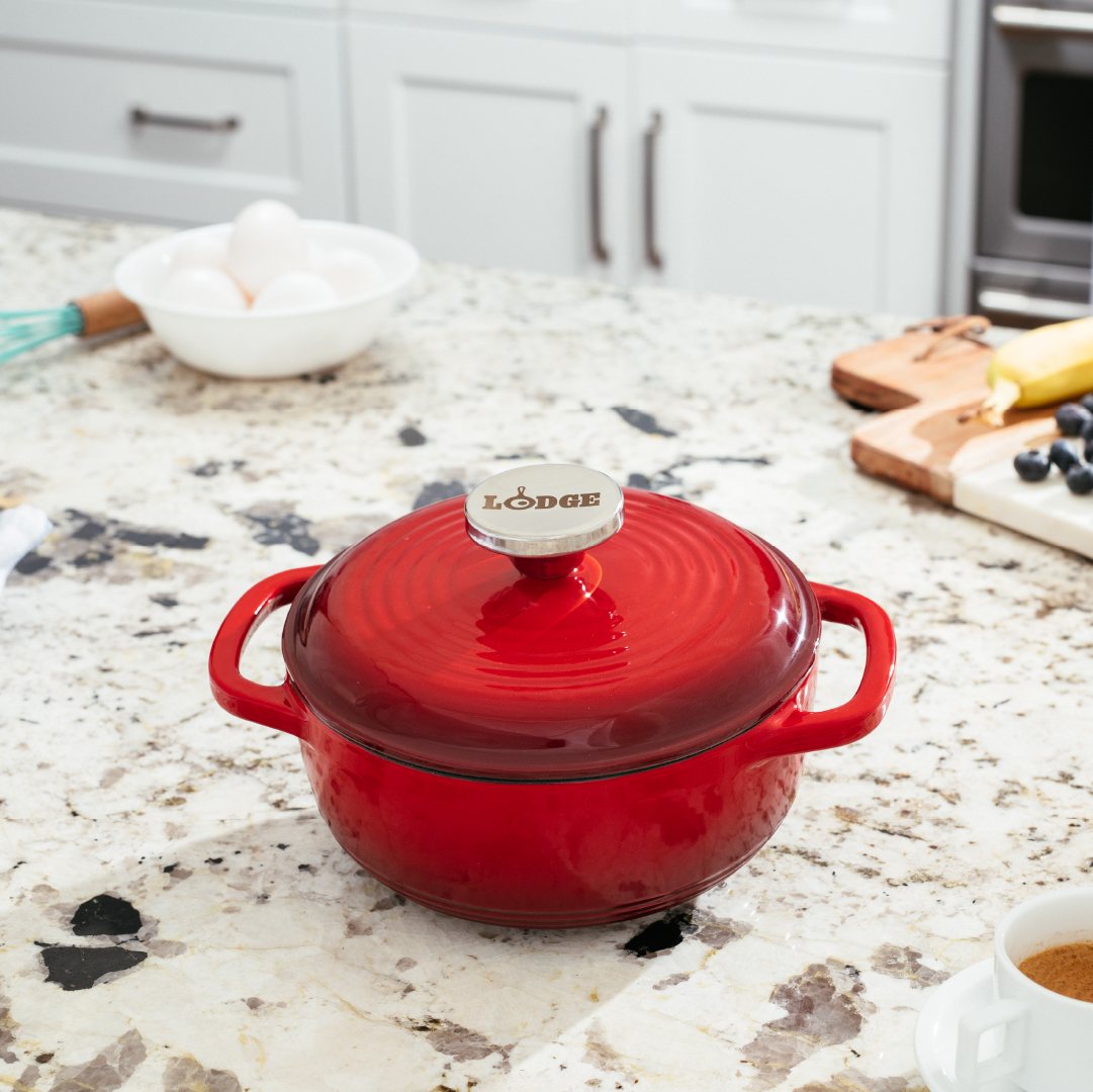 Lodge Castiron - Essential Enamel Dutch Oven - Image 207