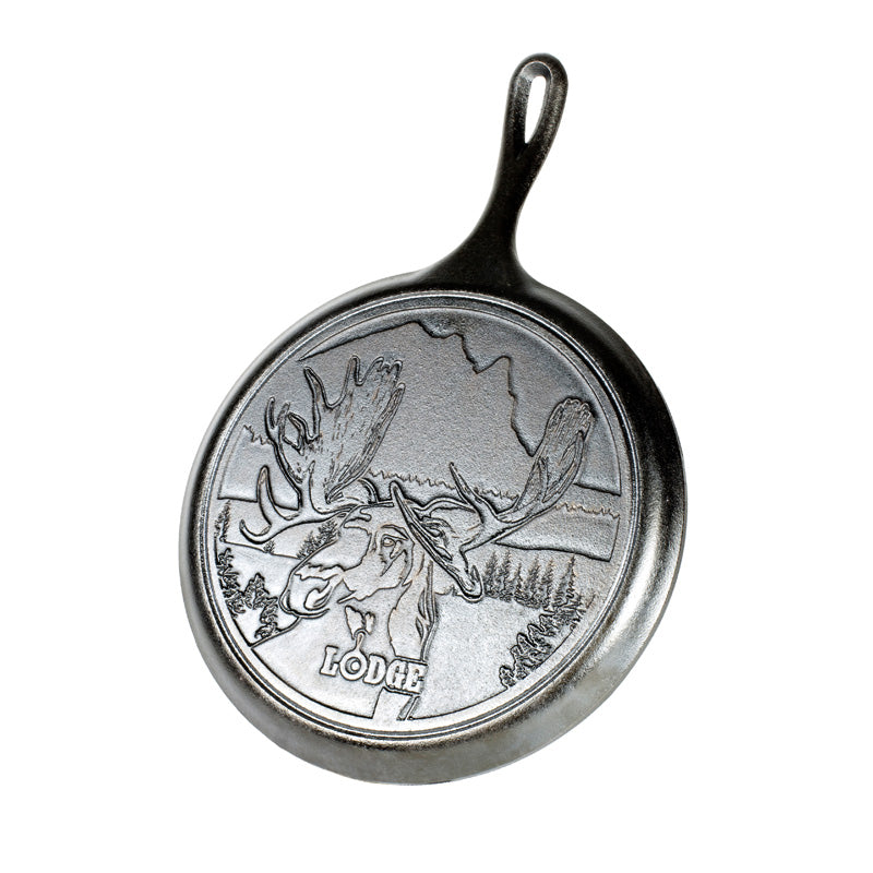 Lodge Castiron - Wildlife Series 10.5 Inch Cast Iron Moose Griddle - Image 2