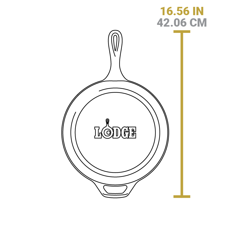 Lodge Castiron - 3.2 Quart Seasoned Cast Iron Combo Cooker - Image 11