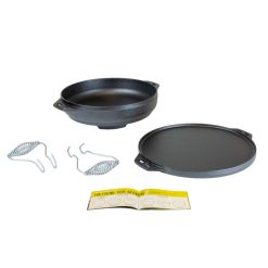Lodge Castiron - 14 Inch Cast Iron Cook-It-All