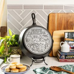 Alternative view of Lodge Castiron - American Road Trip: 12 Inch Seasoned Cast Iron Skillet, North Carolina