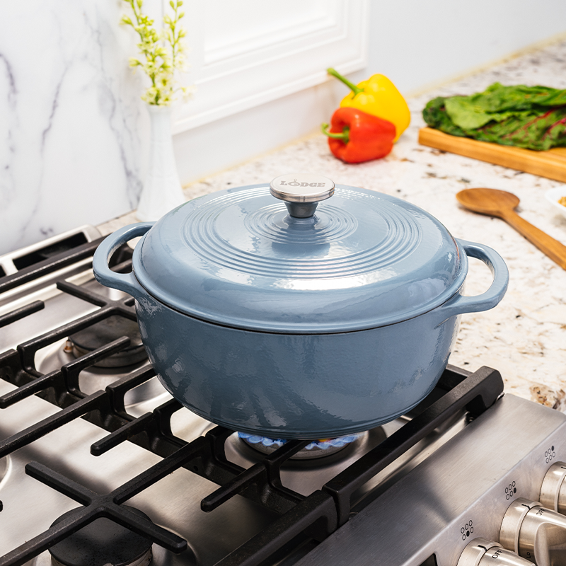 Lodge Castiron - Essential Enamel Dutch Oven - Image 47
