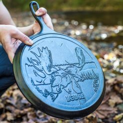 Lodge Castiron - Wildlife Series 10.5 Inch Cast Iron Moose Griddle