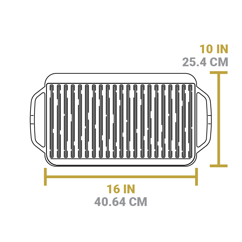 Lodge Castiron - Chef Collection Reversible Grill/Griddle - Image 8