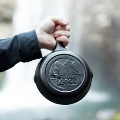 Lodge Castiron - Wildlife Series 6.5 Inch Cast Iron Wolf Skillet