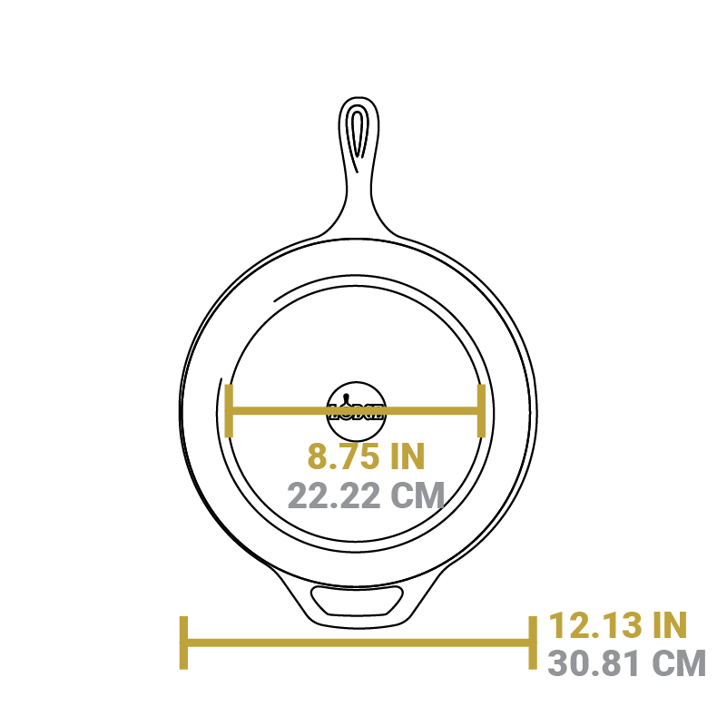 Lodge Castiron - Cast Iron Deep Skillet - Image 8