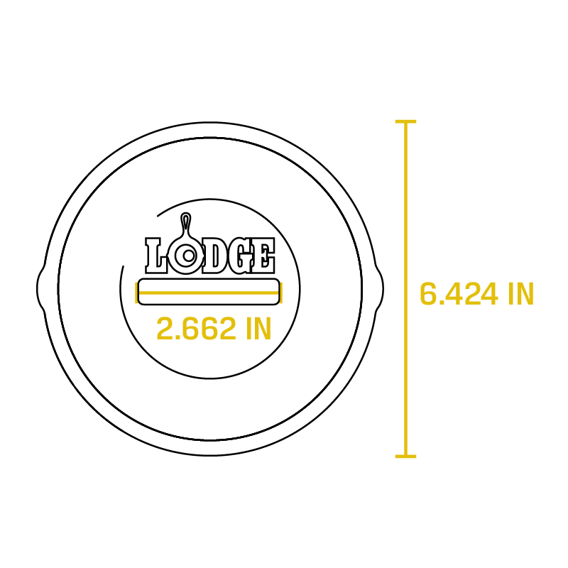 Lodge Castiron - Cast Iron Lid - Image 8