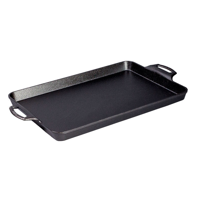Lodge Castiron - 15.5 x 10.5 Inch Seasoned Cast Iron Baking Pan