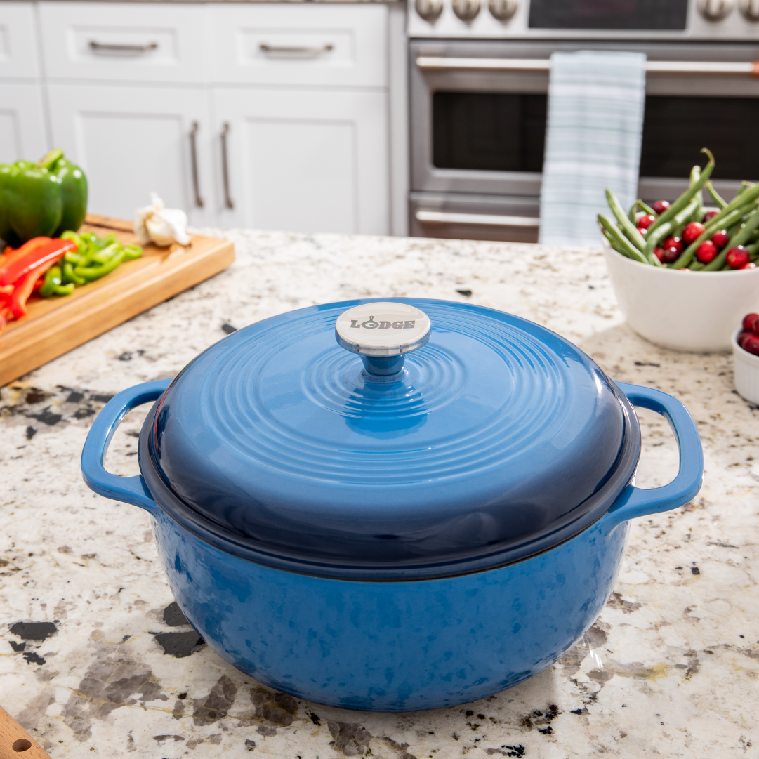 Lodge Castiron - Essential Enamel Dutch Oven - Image 241