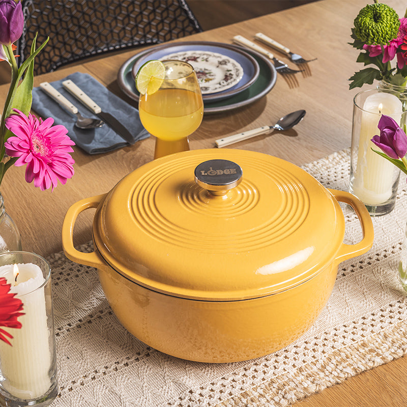 Lodge Castiron - Essential Enamel Dutch Oven - Image 195