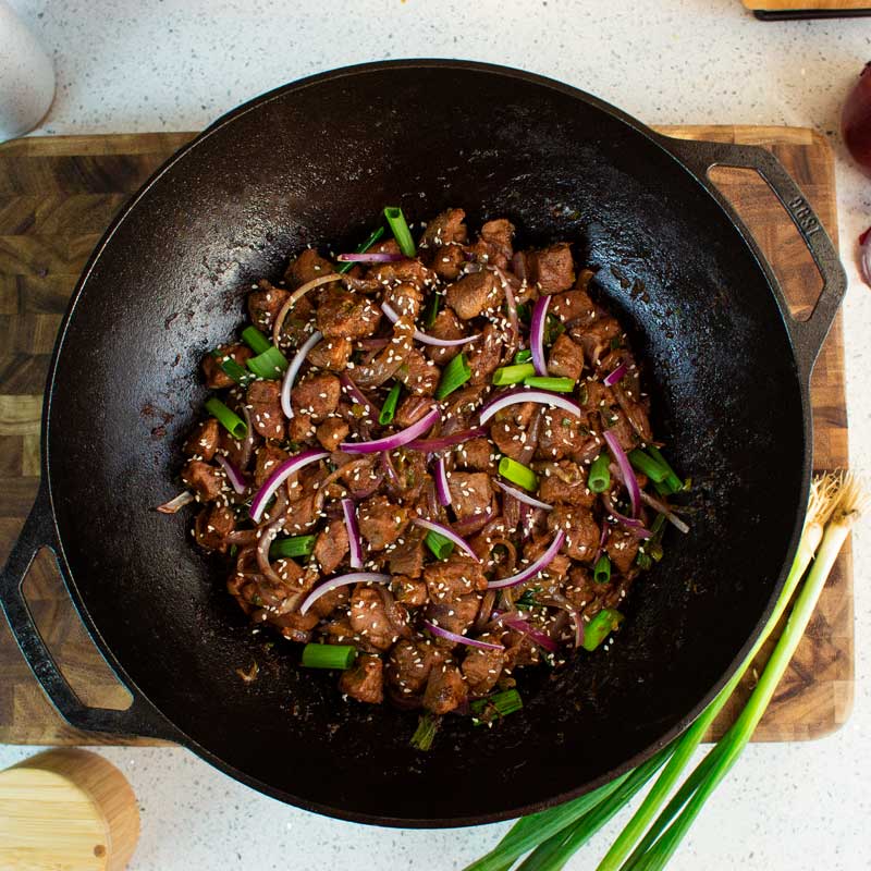 Lodge Castiron - 14 Inch Seasoned Cast Iron Wok