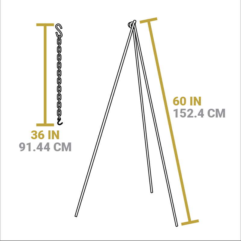 Lodge Castiron - Camp Tripod, 2 Pack - Image 11
