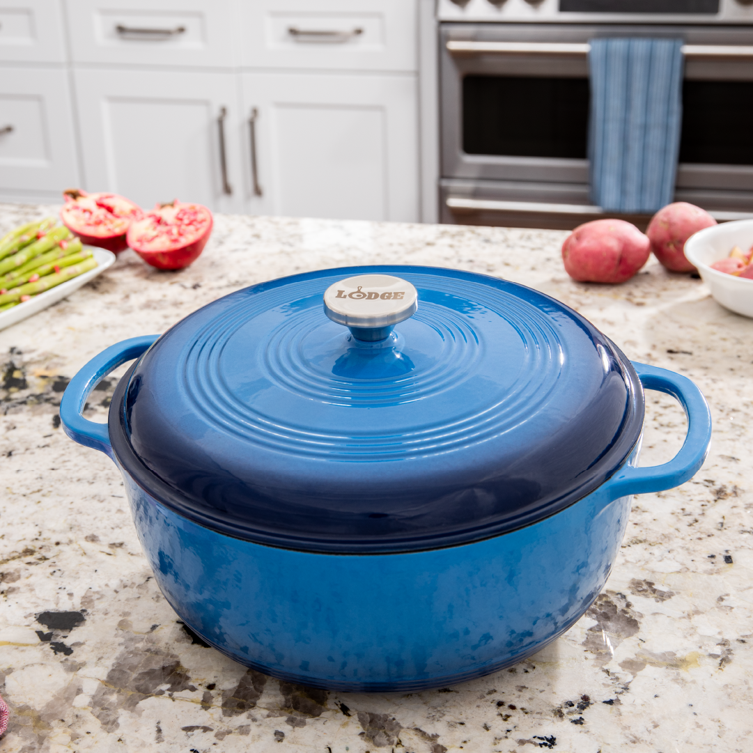 Lodge Castiron - Essential Enamel Dutch Oven - Image 210