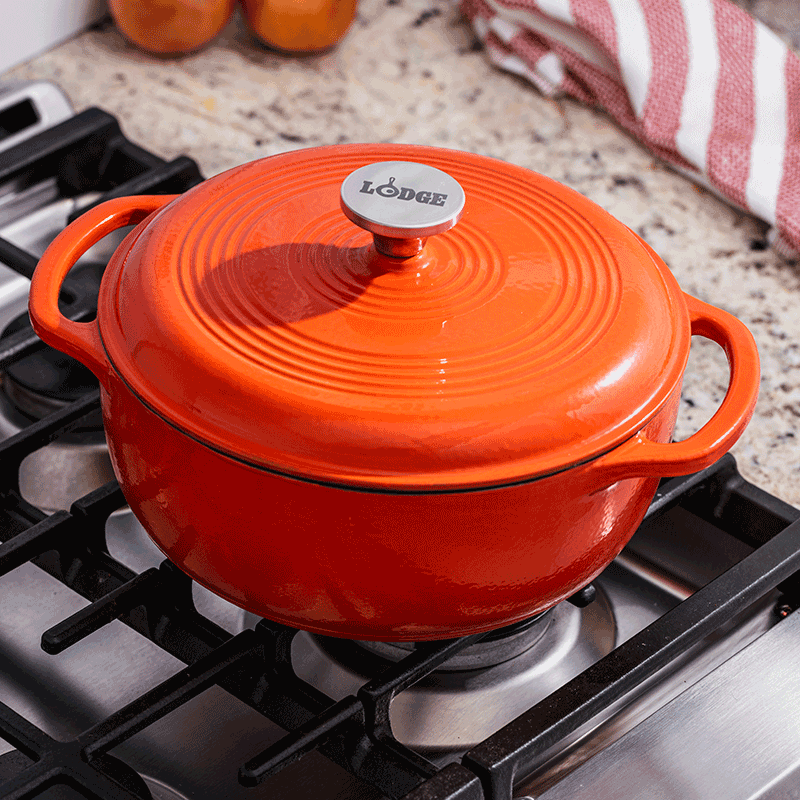 Lodge Castiron - Essential Enamel Dutch Oven - Image 121