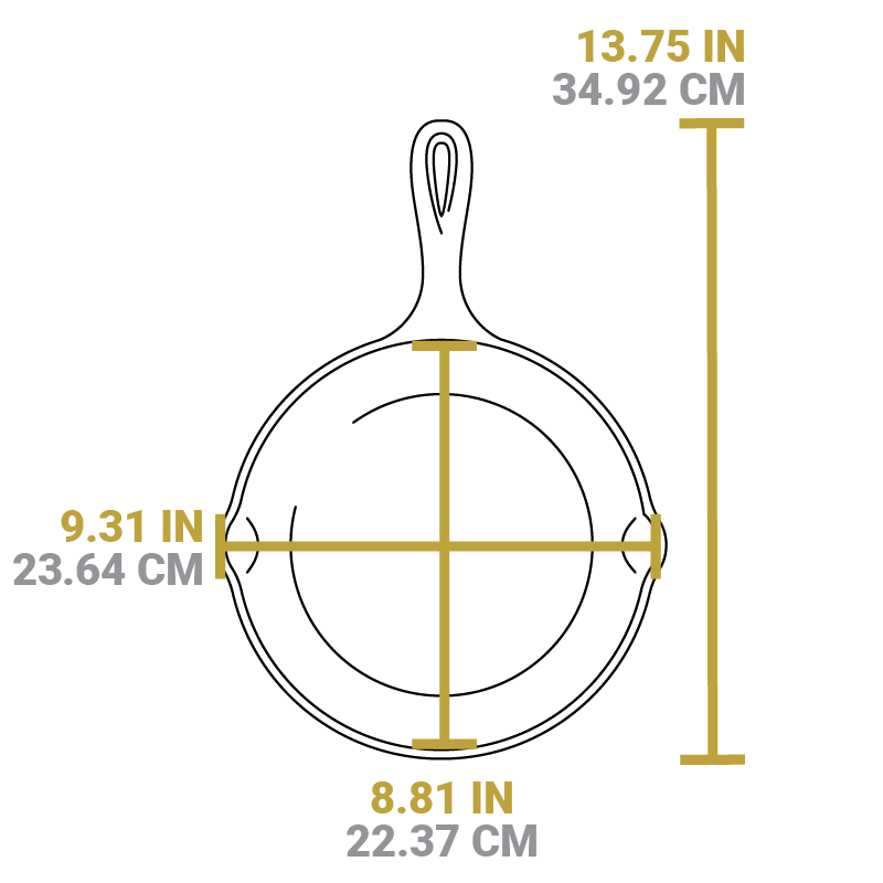 Lodge Castiron - Classic Cast Iron Skillets - Image 24