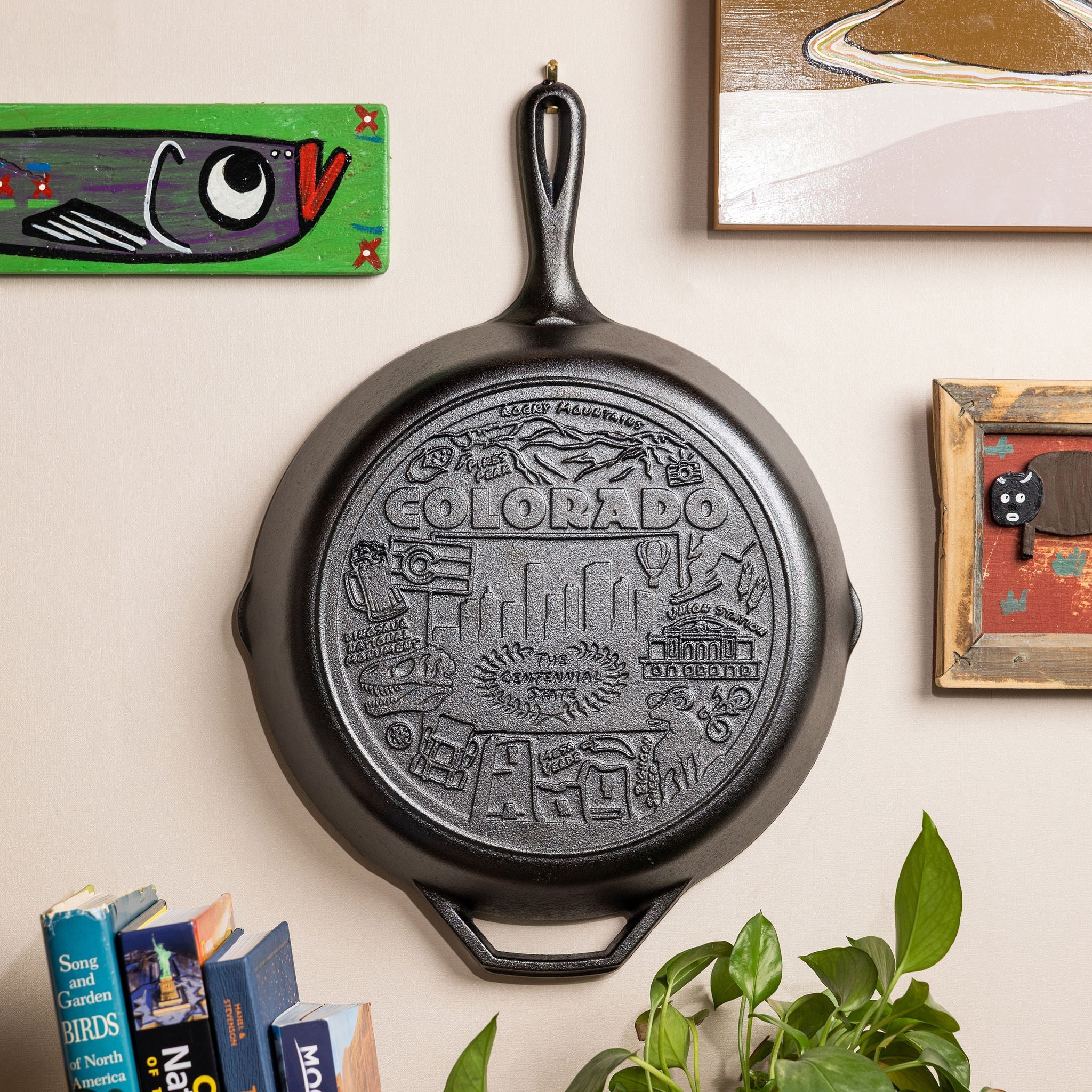 Lodge Castiron - American Road Trip: 12 Inch Seasoned Cast Iron Skillet, Colorado - Image 2