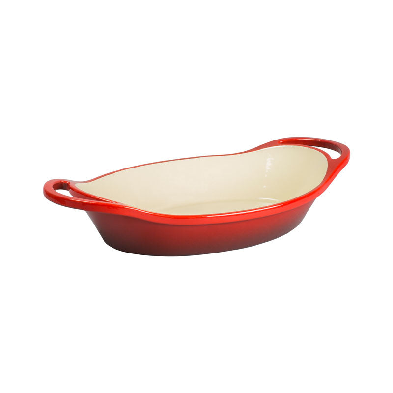 Lodge Castiron - Enameled Oval Casserole - Image 7