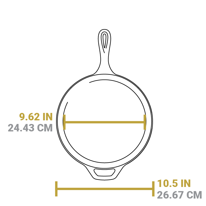 Lodge Castiron - 3.2 Quart Seasoned Cast Iron Combo Cooker - Image 12