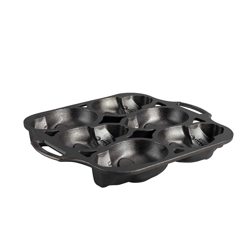 Lodge Ironware - Skull Mini Cake Pan - Image 2