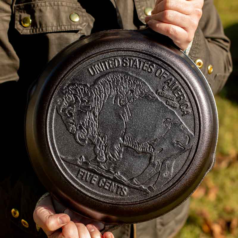 Lodge Castiron - Buffalo Nickel Skillet - Image 7