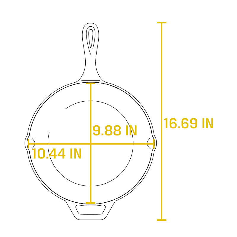Lodge Castiron - Chef Collection Skillets - Image 11
