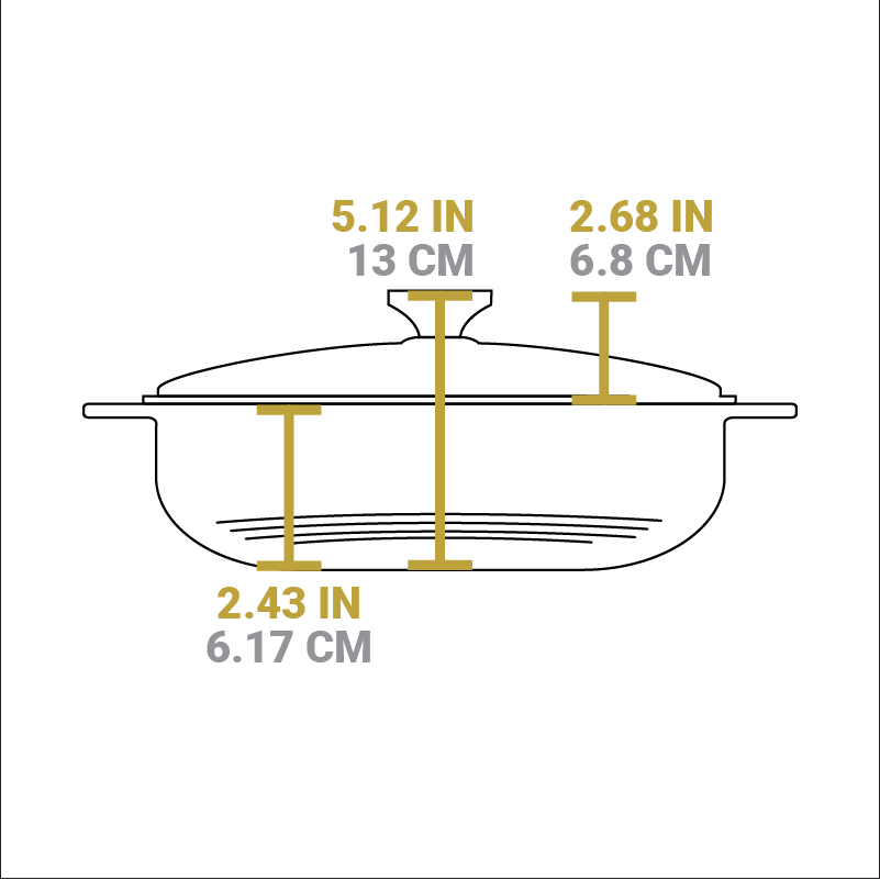 Lodge Castiron - Essential Enamel Braiser - Image 30