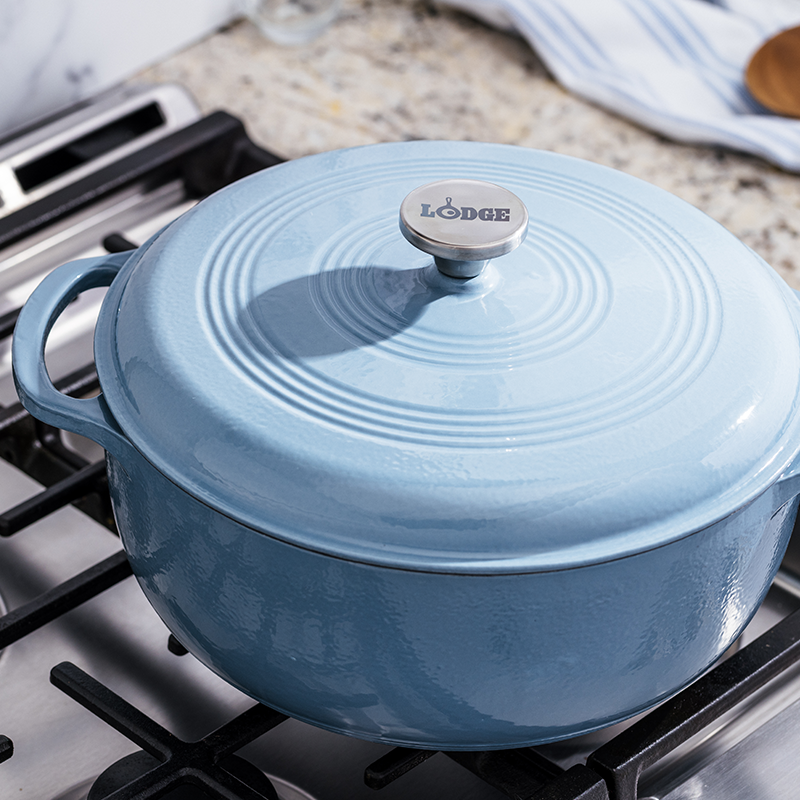Lodge Castiron - Essential Enamel Dutch Oven - Image 213