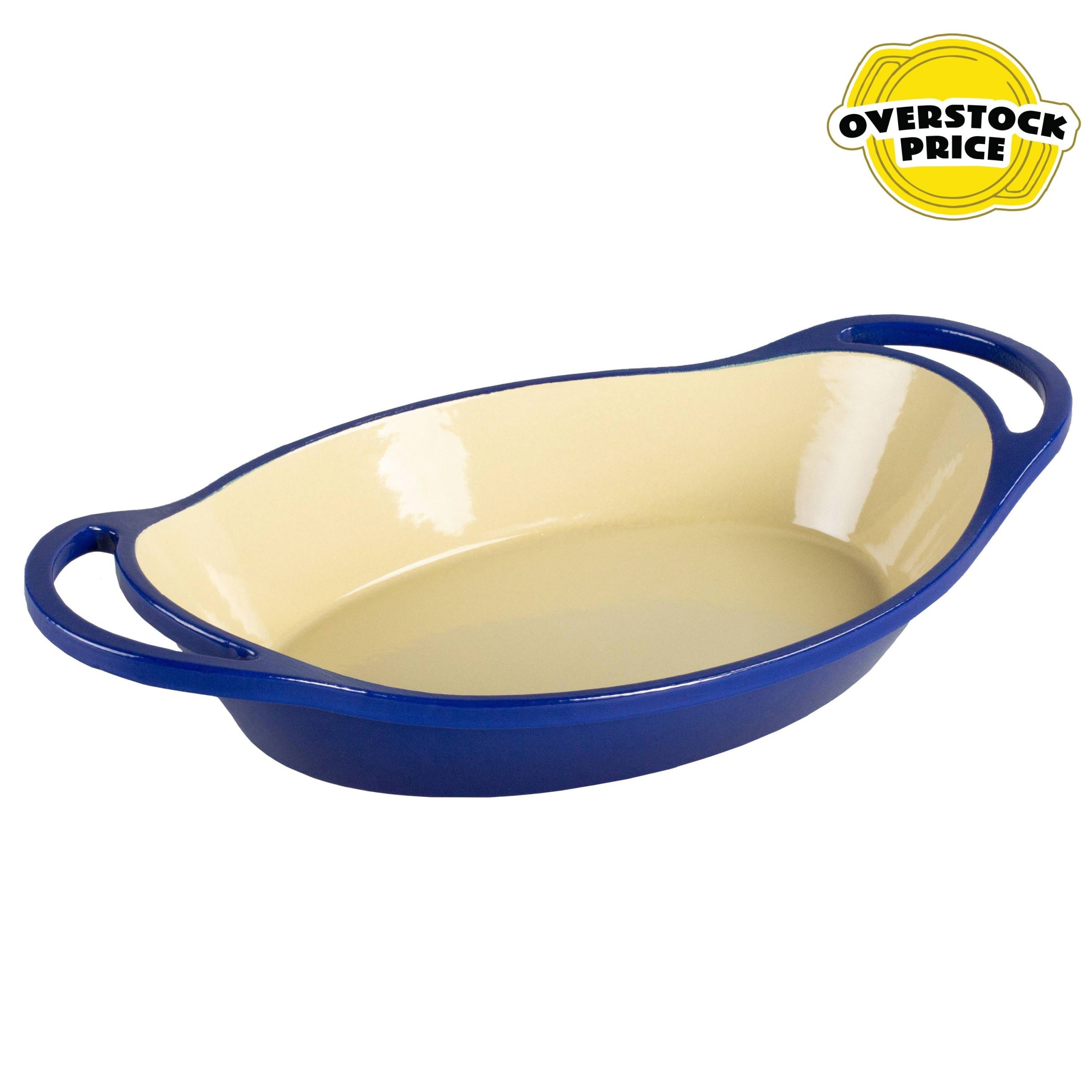 Lodge Castiron - Enameled Oval Casserole - Image 8