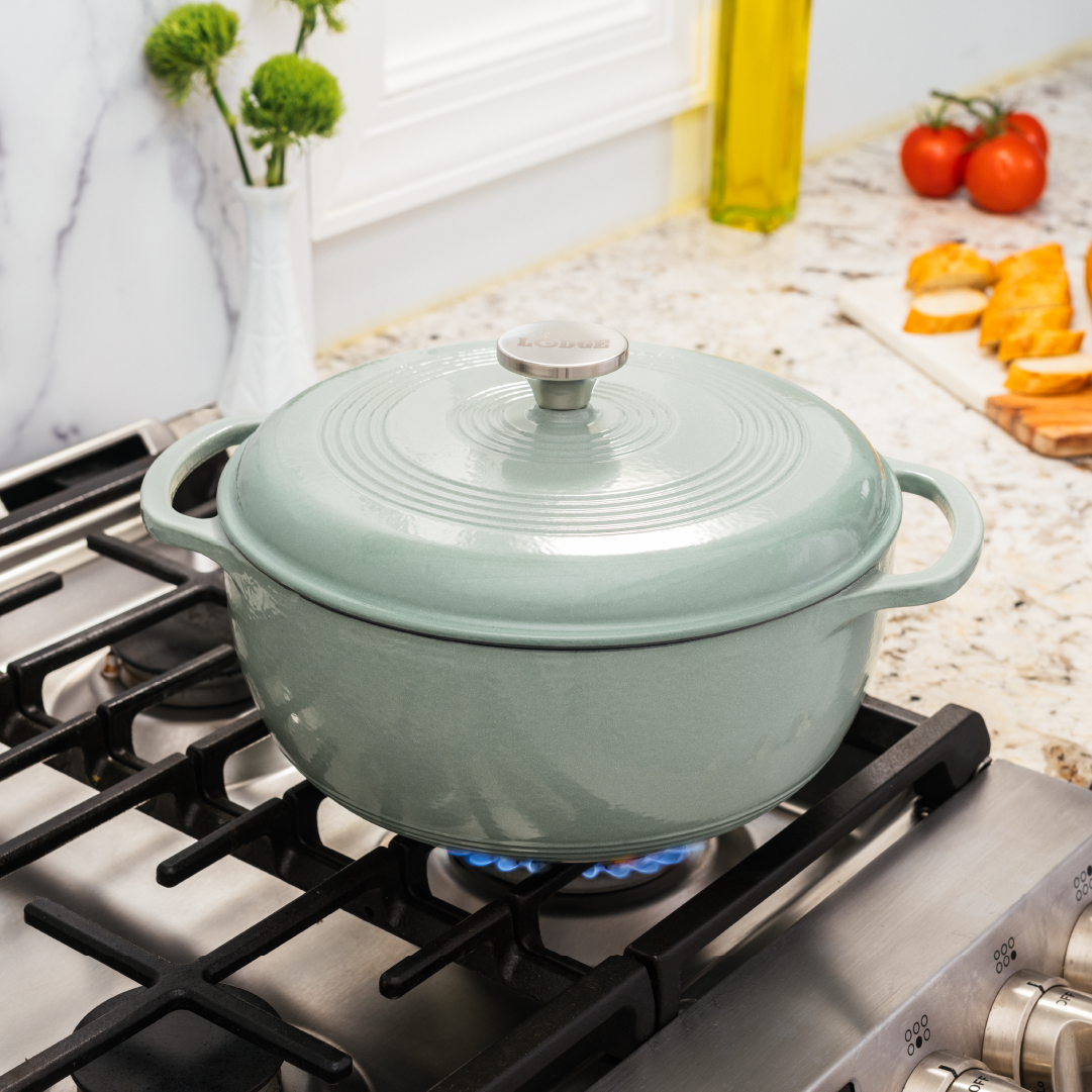 Lodge Castiron - Essential Enamel Dutch Oven - Image 212