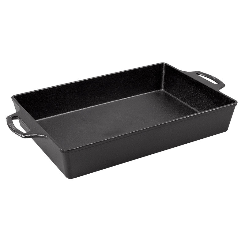 Lodge Castiron - 9 x 13 Inch Seasoned Cast Iron Casserole