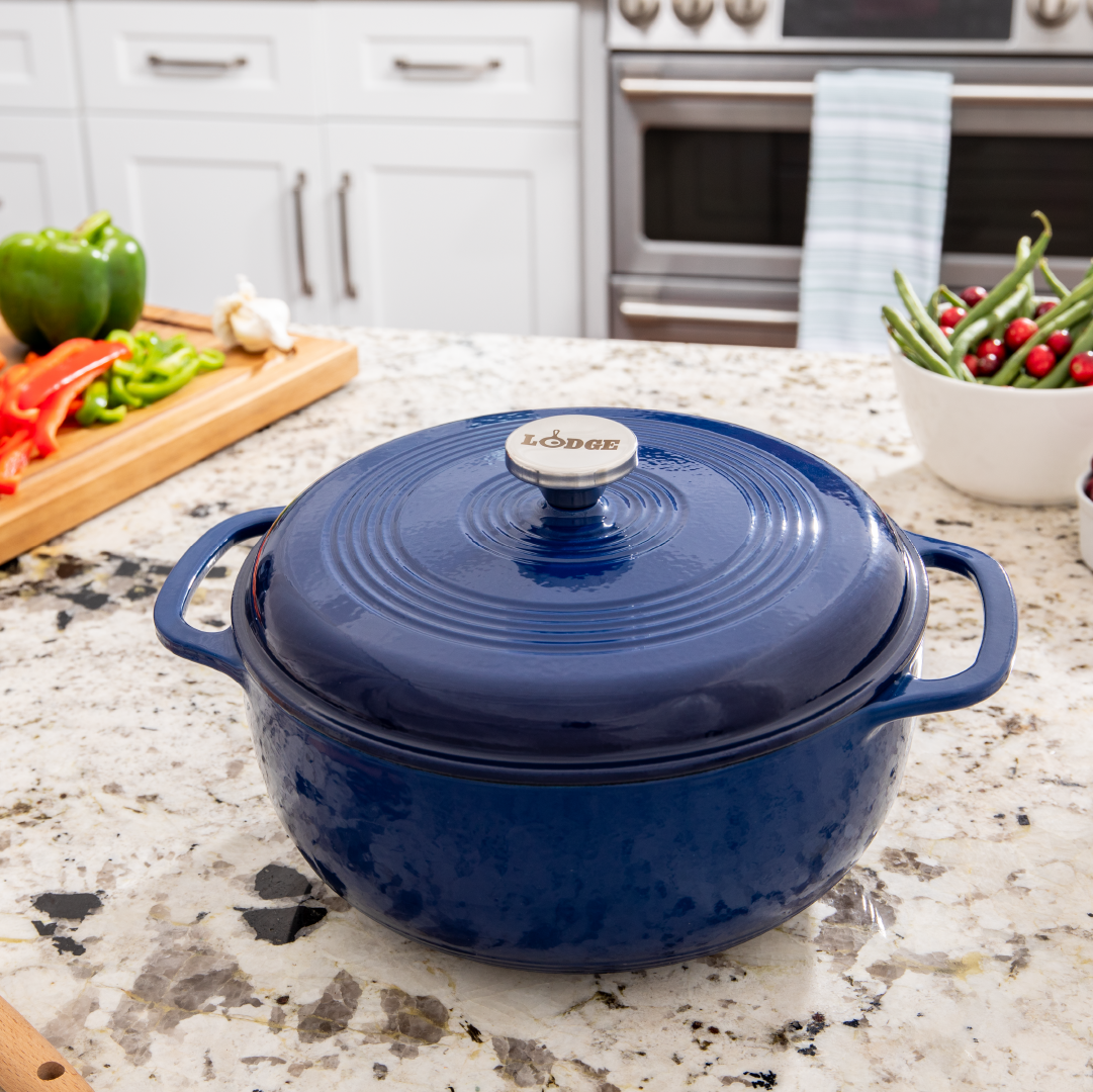Lodge Castiron - Essential Enamel Dutch Oven - Image 229