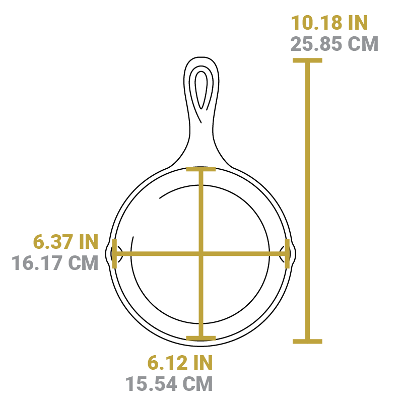 Lodge Castiron - Classic Cast Iron Skillets - Image 40