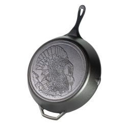 Alternative view of Lodge Castiron - Wildlife Series 13.25 Inch Cast Iron Turkey Skillet
