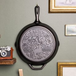 Alternative view of Lodge Castiron - American Road Trip: 12 Inch Seasoned Cast Iron Skillet, New Jersey
