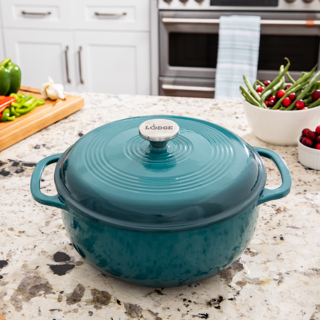 Lodge Castiron - Essential Enamel Dutch Oven - Image 40