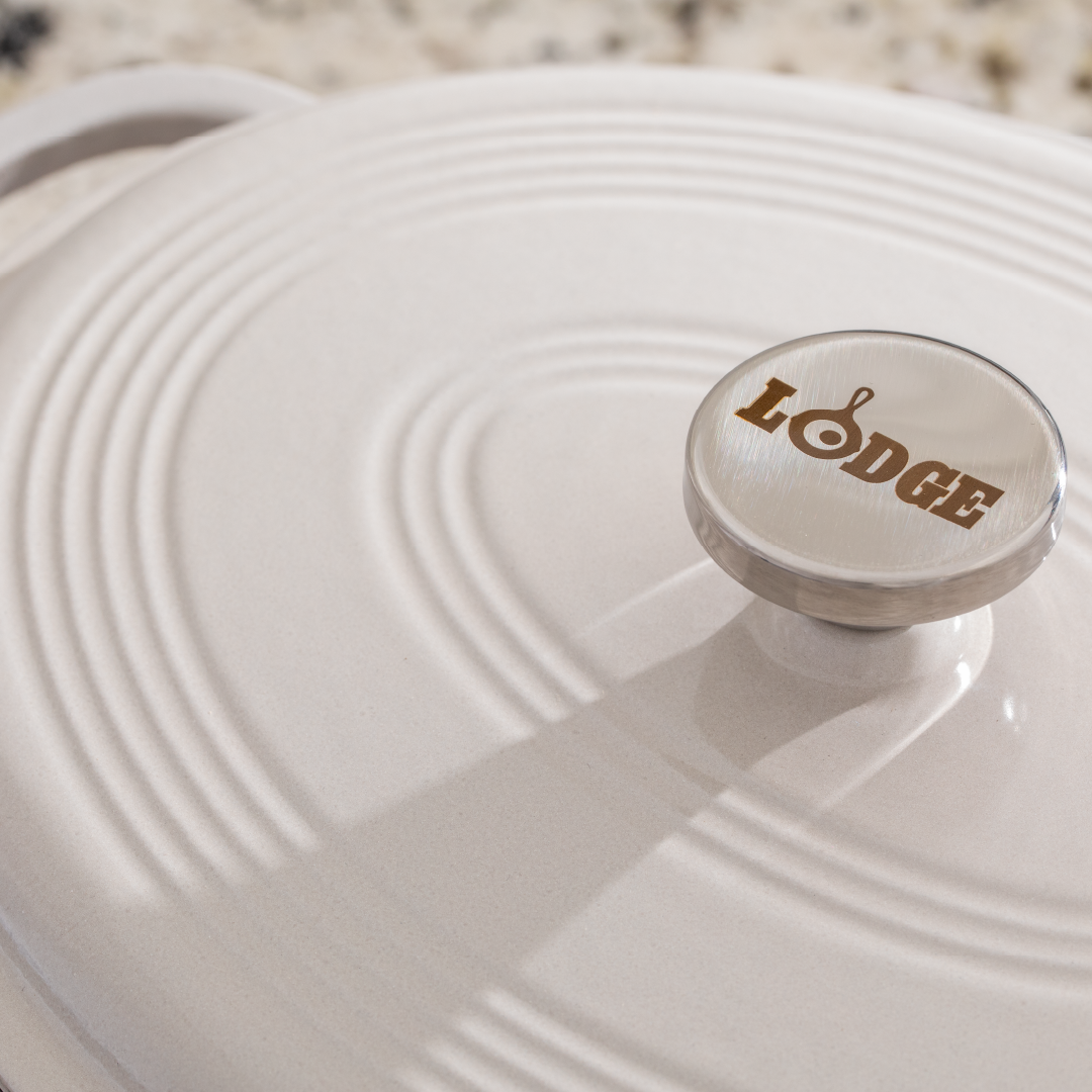Lodge Castiron - Essential Enamel Oval Dutch Oven - Image 8