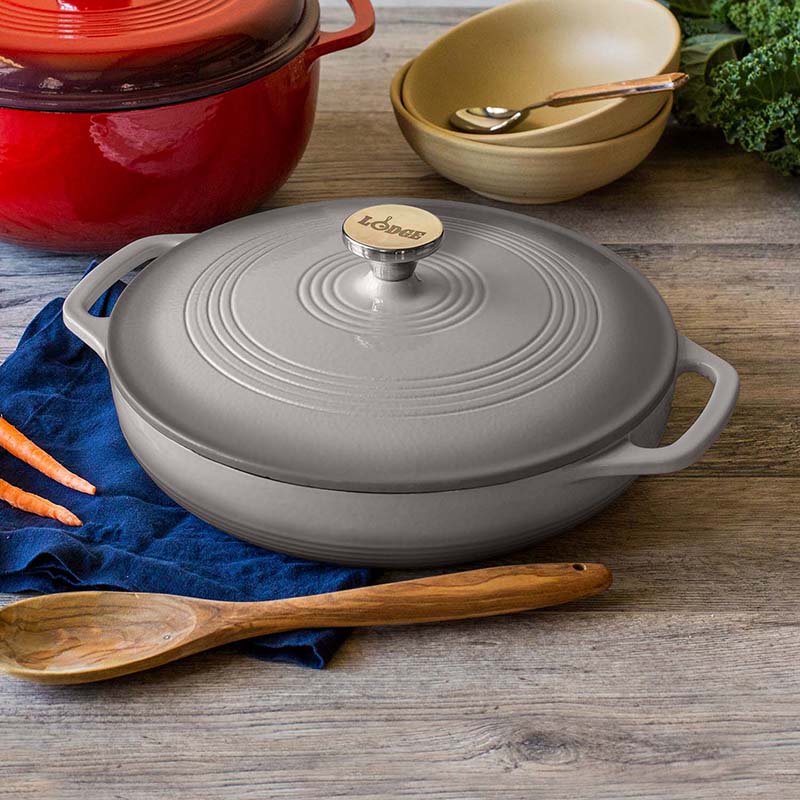 Lodge Castiron - Essential Enamel Braiser - Image 23