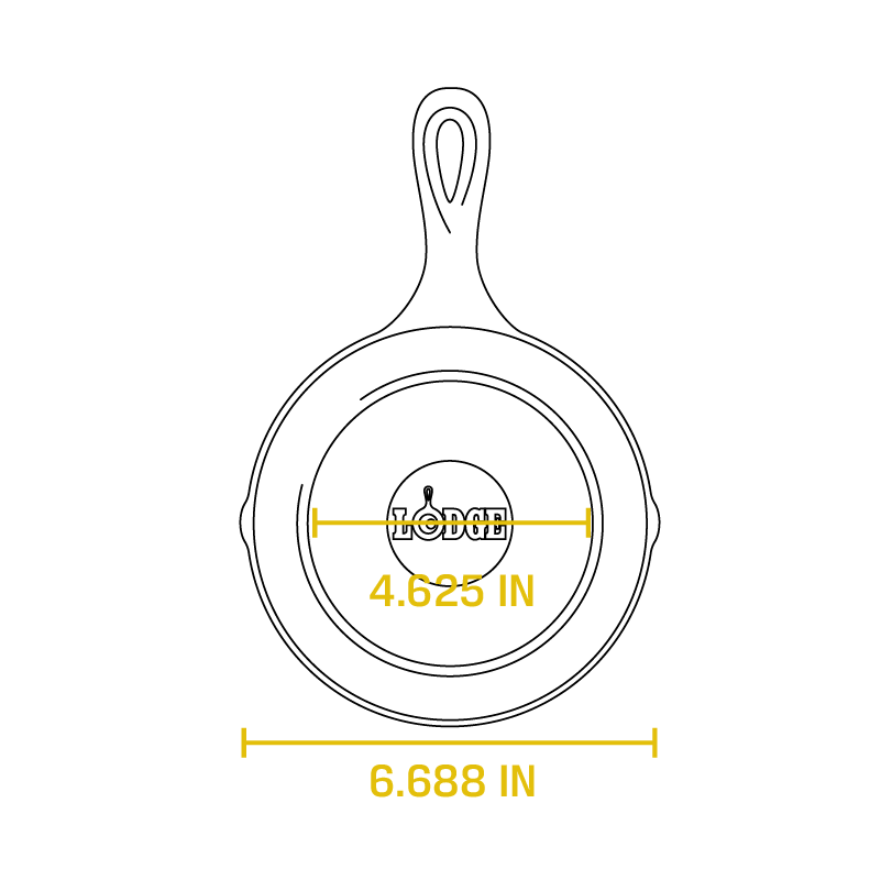 Lodge Castiron - Classic Cast Iron Skillets - Image 119