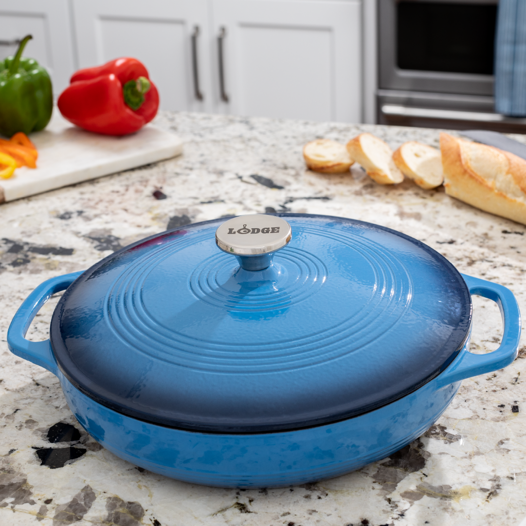 Lodge Castiron - Essential Enamel Braiser - Image 16