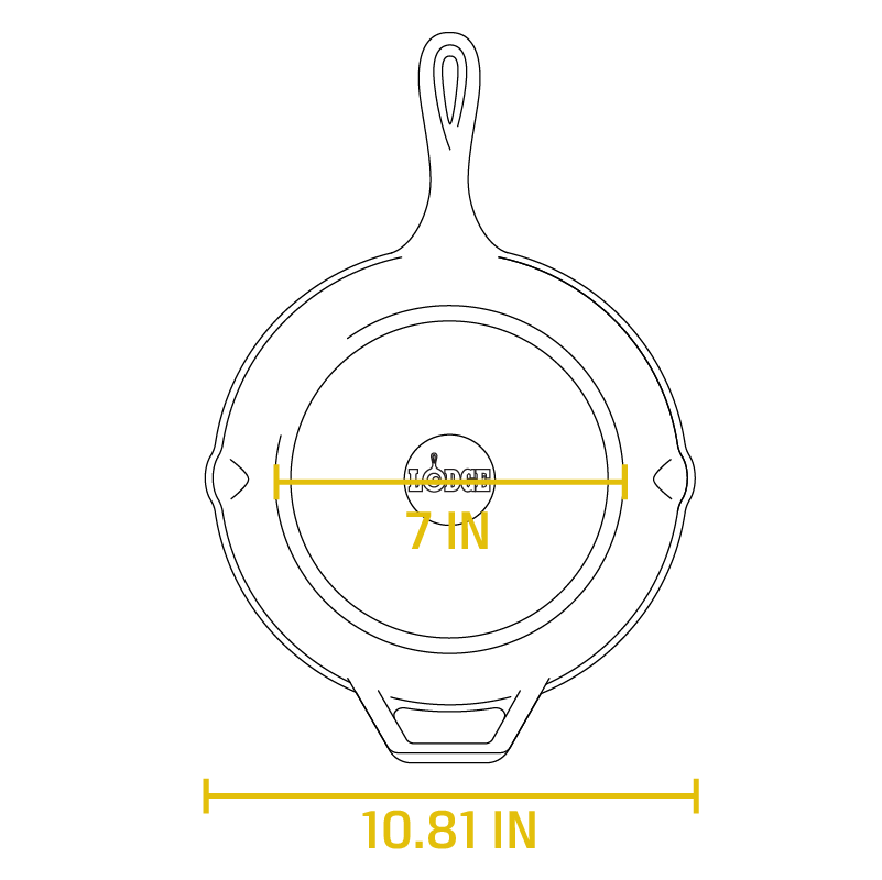 Lodge Castiron - Chef Collection Skillets - Image 9